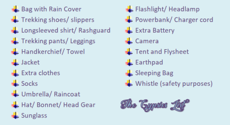 Things to Bring on a Hiking Trip.