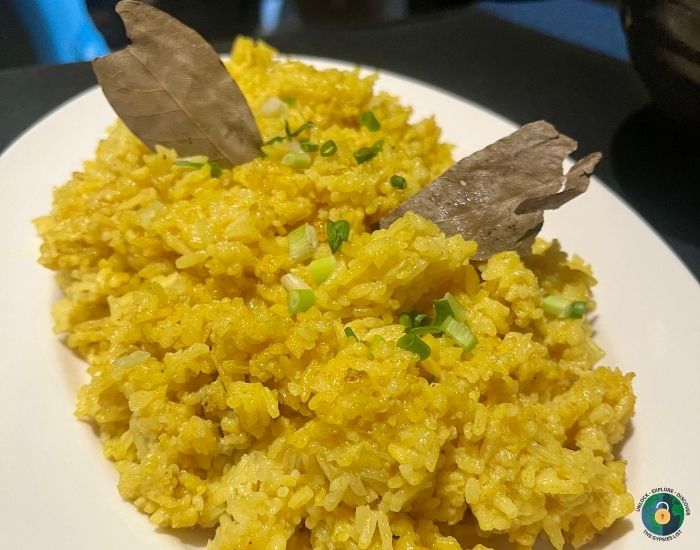 Nasi Kuning Cafe Summit Dish from Menu  The Gypsies List