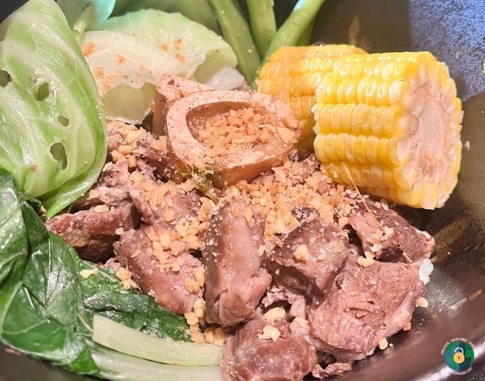 Tagaytay Bulalo Cafe Summit Dish from Menu  The Gypsies List