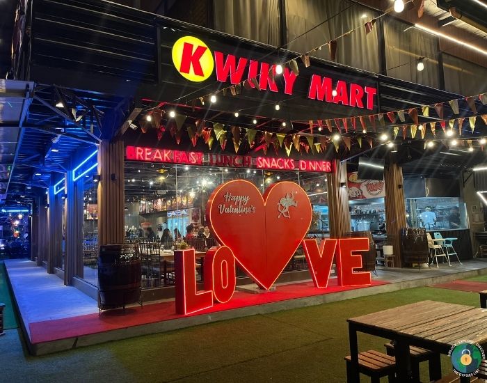 Kwiky Mart Restaurant & Sports Cafe  - location for the  500K National Darts Tournament during Kalilangan Festival