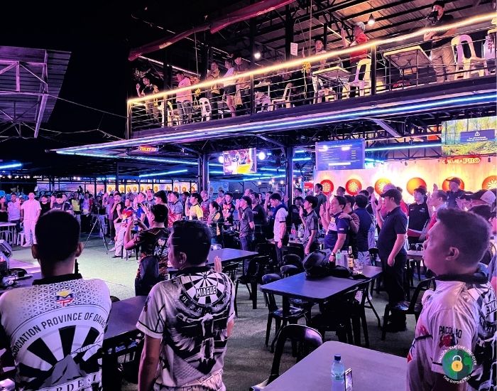 oath of sportmanship - 500K National Darts Tournament during Kalilangan Festival