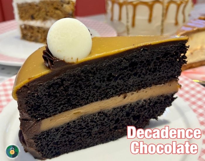 Decadence Chocolate Cake Suisse Cakery -