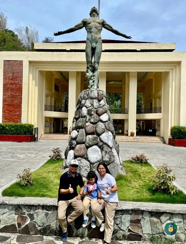 Oblation Statue at UP Miag-ao Iloilo Branch 
